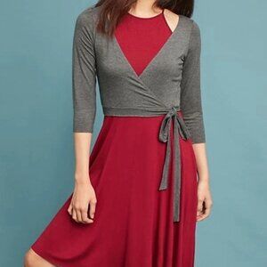 Anthropologie - Bailey 44 Corps De Ballet faux wrap dress